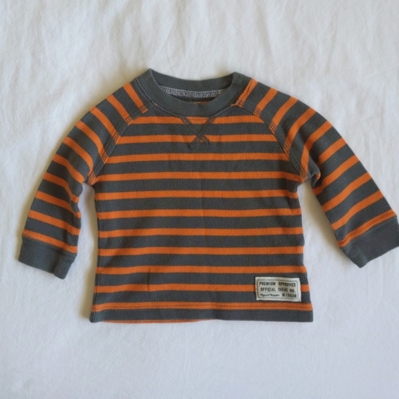 carter's comfy outfit set thermal shirt & knit denim joggers 6 months baby boy - Picture 7 of 10